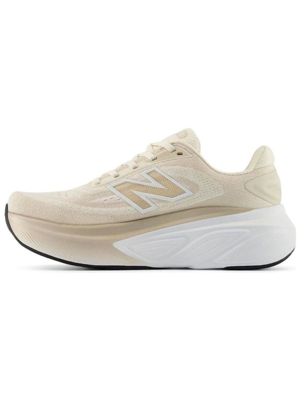 NEW BALANCE Fresh Foam X More v6 Color- Permafrost / Bisque / NB 103 White NWT - Picture 2 of 7